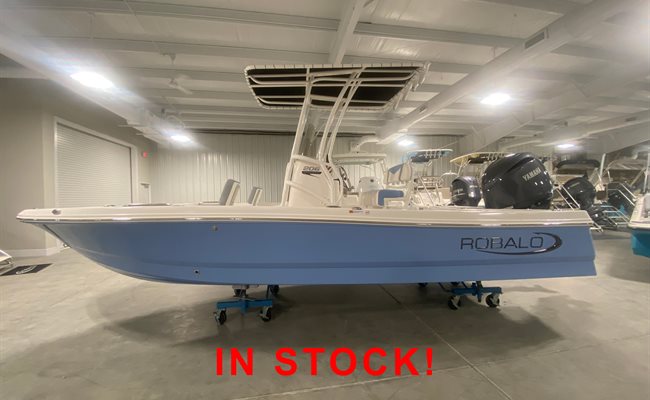 2024 Robalo 206 Cayman Solid Steel Blue